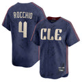 C.Guardians #4 Brayan Rocchio Player Navy City Connect Limited Home Ddoa Stitched Jerseys