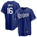 LA.Dodgers #16 Will Smith Player Royal Game Ddoa Stitched Jerseys