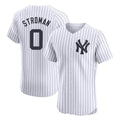 NY.Yankees #0 Marcus Stroman Player White Limited Elite Home Ddoa Stitched Jerseys