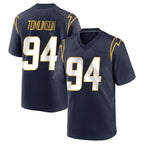 LA.Chargers #94 Dalvin Tomlinson Player Navy Home Game Ddoa Stitched Jerseys