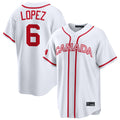 M.Marlins #6 Otto Lopez Player White 2026 World Classic Home Pick-A-Player Ddoa Stitched Jerseys