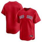 B.Red Sox ## Red Sox Blank Player Red Limited Home Game Ddoa Stitched Jerseys