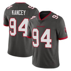 TB.Buccaneers #94 Calijah Kancey Player Pewter Limited Alternate Vapor Home Game Ddoa Stitched Jerseys