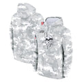 M.Vikings ## Vikings Blank Player Arctic Camo Salute to Service Pullover Hoodies Limited Game Ddoa Stitched Jerseys