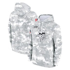 M.Vikings ## Vikings Blank Player Arctic Camo Salute to Service Pullover Hoodies Limited Game Ddoa Stitched Jerseys