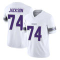 MN.Vikings #74 Donovan Jackson Player White Limited Alternate Vapor F.U.S.E. Home Game Ddoa Stitched Jerseys