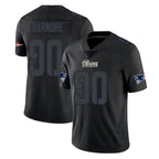 NE.Patriots #90 Christian Barmore Player Black Impact LImited Home Game Ddoa Stitched Jerseys
