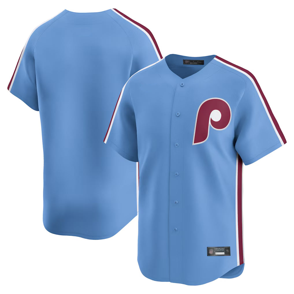 P.Phillies ## Phillies Blank Player Light Blue Game Ddoa Stitched Jerseys