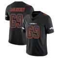 D.Broncos #69 Mike McGlinchey Player Black Impact Limited Game Ddoa Stitched Jerseys