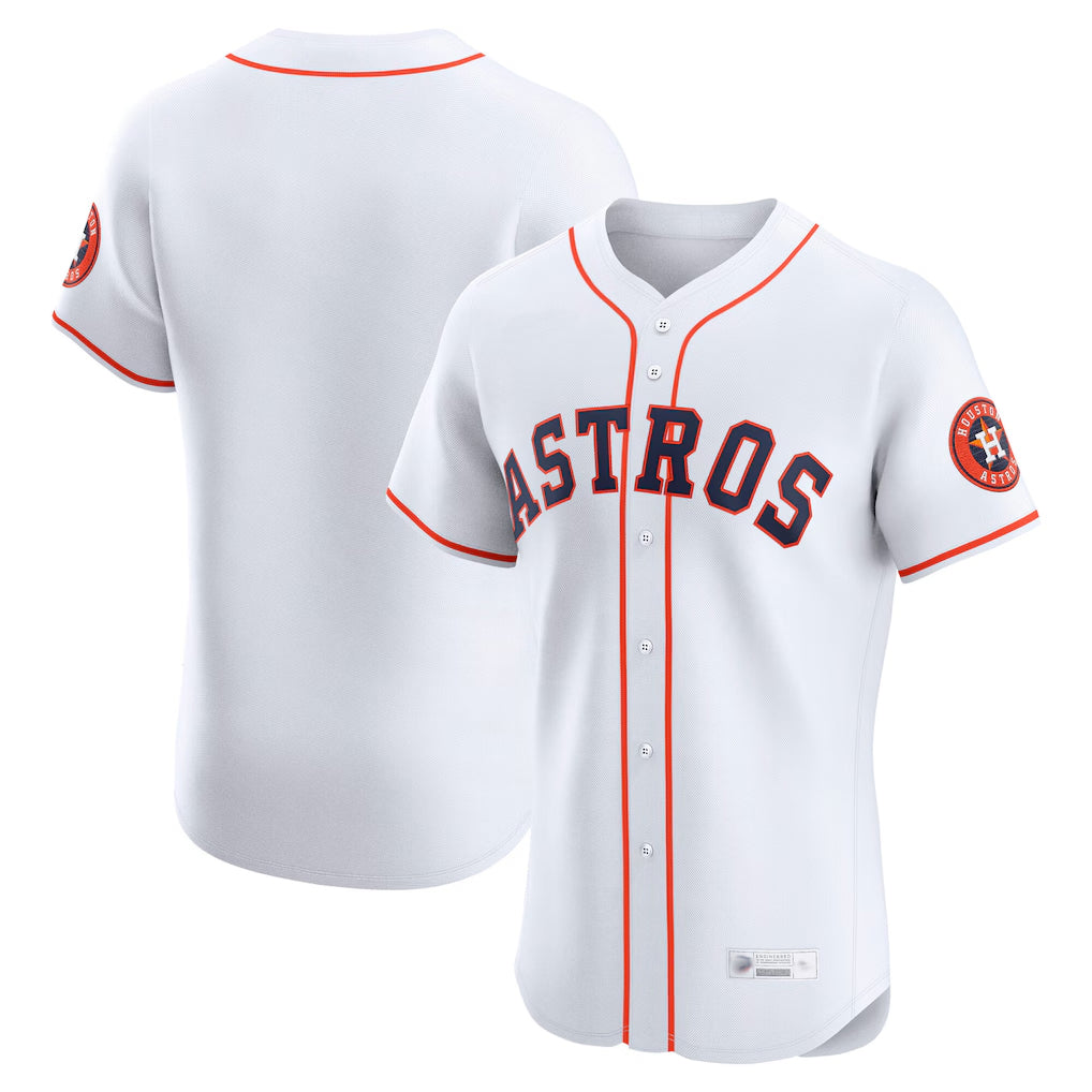 H.Astros ## Astros Blank Player White Home Limited Elite Ddoa Stitched Jerseys