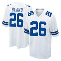 D.Cowboys #26 DaRon Bland Player White Home Game Ddoa Stitched Jerseys