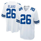 D.Cowboys #26 DaRon Bland Player White Home Game Ddoa Stitched Jerseys