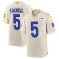 LA.Rams #5 Kamren Kinchens Player Bone Home Game Ddoa Stitched Jerseys