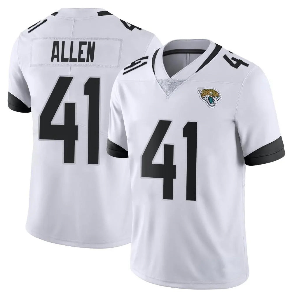 J.Jaguars #41 Josh Hines-Allen Player White Vapor Untouchable Limited Home Game Ddoa Stitched Jerseys