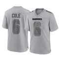 LV.Raiders #6 A.J. Cole Player Gray Atmosphere Fashion Limited Game Ddoa Stitched Jerseys