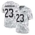 M.Dolphins #23 Zayne Anderson Player Arctic Camo Salute To Service Limited Game Ddoa Stitched Jerseys