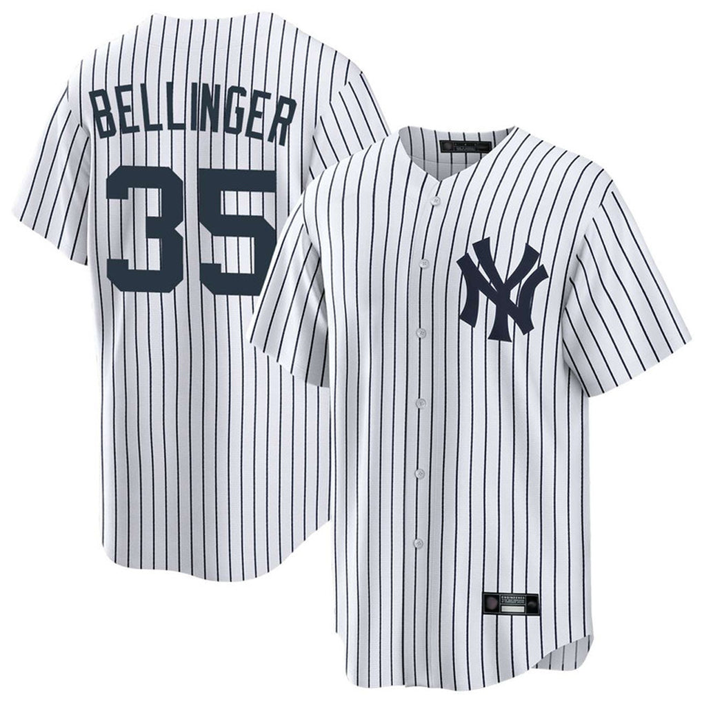 NY.Yankees #35 Cody Bellinger Player White Game Home Ddoa Stitched Jerseys