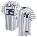 NY.Yankees #35 Cody Bellinger Player White Game Home Ddoa Stitched Jerseys