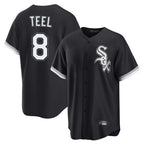 C.White Sox #8 Kyle Teel Player Black Home Game Ddoa Stitched Jerseys