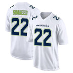 S.Seahawks #22 Rashid Shaheed Player White Tundra Fashion Home Game Ddoa Stitched Jerseys