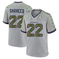 S.Seahawks #22 Rashid Shaheed Player Grey 2025 Rivalries Collection Home Game Ddoa Stitched Jerseys