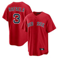B.Red Sox #3 Ceddanne Rafaela Player Red Home Game Ddoa Stitched Jerseys