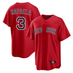 B.Red Sox #3 Ceddanne Rafaela Player Red Home Game Ddoa Stitched Jerseys