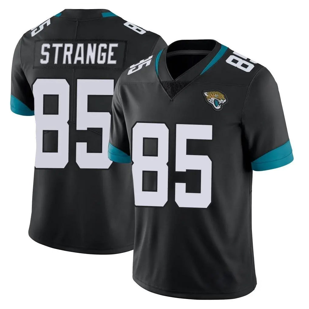 J.Jaguars #85 Brenton Strange Player Black Vapor Untouchable Limited Home Game Ddoa Stitched Jerseys