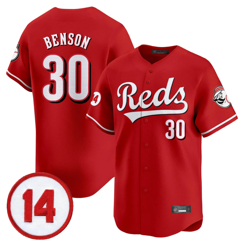 C.Reds #30 Ken Griffey Player Red Vapor Premier Limited Home Ddoa Stitched Jerseys