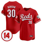 C.Reds #30 Ken Griffey Player Red Vapor Premier Limited Home Ddoa Stitched Jerseys