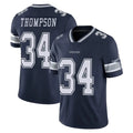 D.Cowboys #34 Jalen Thompson Player Navy Vapor Untouchable Limited Home Game Ddoa Stitched Jerseys