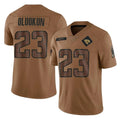J.Jaguars #23 Foyesade Oluokun Player Brown Salute To Service Limited Ddoa Stitched Jerseys