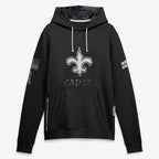 NO.Saints 2026 Black Logo Pullover Hoodies Limited Game Ddoa Stitched Jerseys