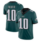 P.Eagles #10 Braden Mann Player Team Color Green Vapor Untouchable Home Game Ddoa Stitched Jerseys