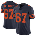 C.Bears #67 Garrett Bradbury Player Navy Blue Alternate Vapor Untouchable Limited Ddoa Stitched Jerseys