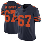 C.Bears #67 Garrett Bradbury Player Navy Blue Alternate Vapor Untouchable Limited Ddoa Stitched Jerseys