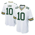 GB.Packers #10 Jordan Love Player White Home Game Ddoa Stitched Jerseys