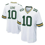 GB.Packers #10 Jordan Love Player White Home Game Ddoa Stitched Jerseys