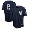 NY.Yankees #2 Derek Jeter Player Navy 2020 Hall of Fame Induction Limited Ddoa Stitched Jerseys