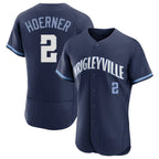 C.Cubs #2 Nico Hoerner Player Navy City Connect Limited Elite Home Ddoa Stitched Jerseys