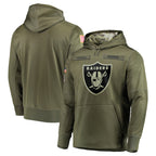 LV.Raiders ## Raiders Blank Player Olive Salute to Service Pullover Hoodies Home Game Ddoa Stitched Jerseys