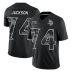 MN.Vikings #74 Donovan Jackson Player Black Limited 2026 Salute to Service Home Game Ddoa Stitched Jerseys