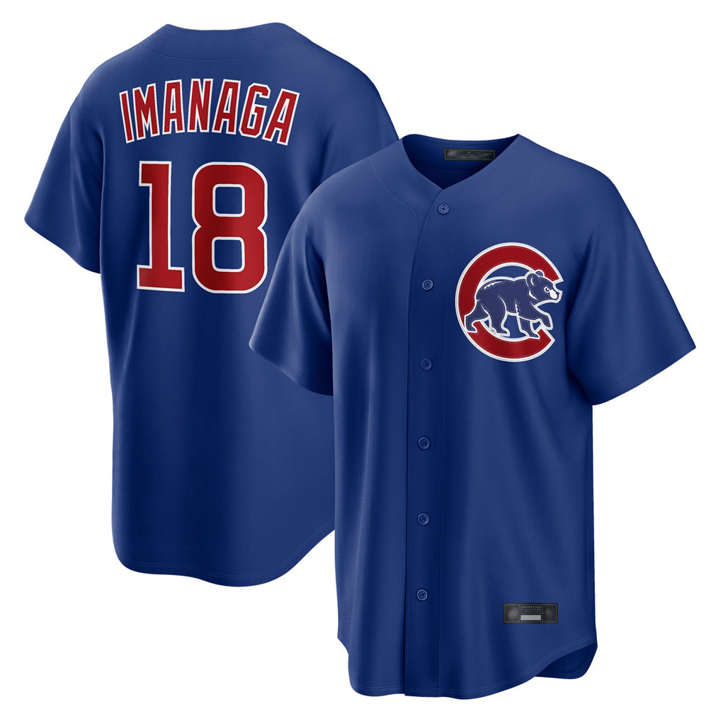 C.Cubs #18 Shota Imanaga Player Royal Home Game Ddoa Stitched Jerseys
