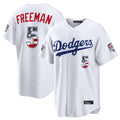 LA.Dodgers #5 Freddie Freeman Player White 2026 All-Star Edition Stars & Stripes Home Game Ddoa250Ys Stitched Jerseys