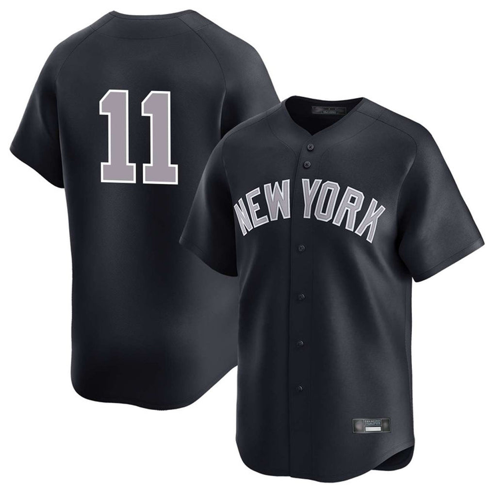 NY.Yankees #11 Anthony Volpe Player Navy Limited Game Ddoa Stitched Jerseys