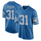 D.Lions #31 Kerby Joseph Player Blue Vapor Untouchable Throwback Game Ddoa Stitched Jerseys