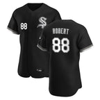 C.White Sox #88 Luis Robert Jr Player Black Limited Elite Home Ddoa Stitched Jerseys