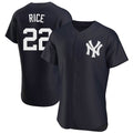 NY.Yankees #22 Ben Rice Player Navy Limited Elite Home Ddoa Stitched Jerseys