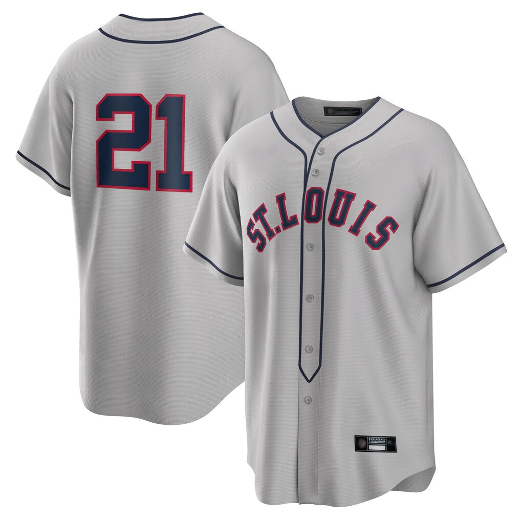 St. Louis Cardinals #21 Lars Nootbaar Player Gray Classic Replica Game Ddoa Stitched Jerseys