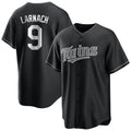 M.Twins #9 Trevor Larnach Player Black Home Game Ddoa Stitched Jerseys